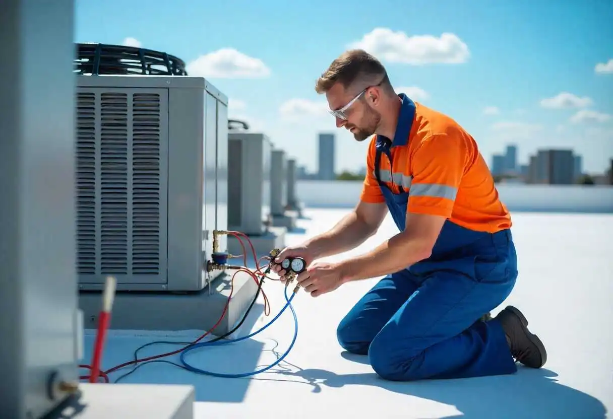 Heating Installation Services - Professional HVAC Team